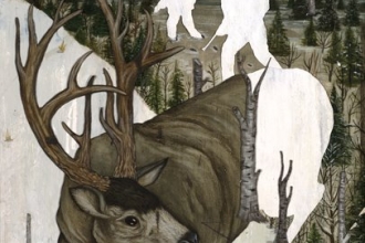 Elk with Hunters Elk with Hunters