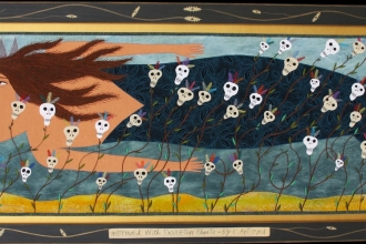 Mermaid with Skeleton Plants Mermaid with Skeleton Plants